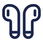 Airbuds SVG Icon